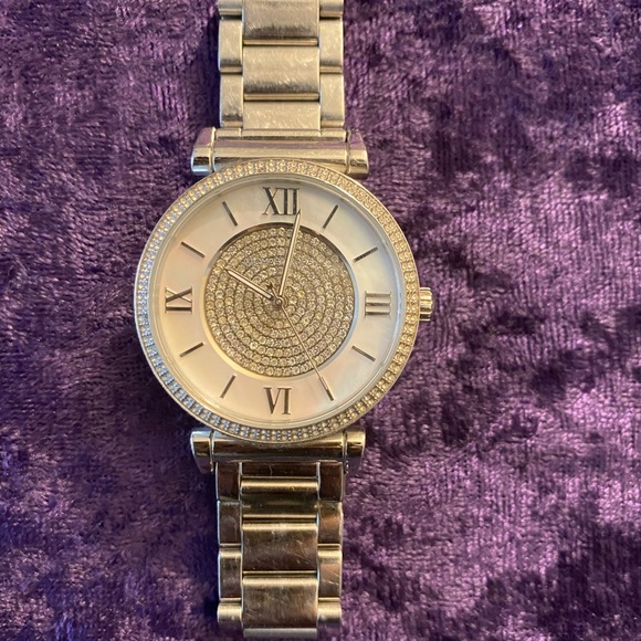 Michael Kors women’s silver watch